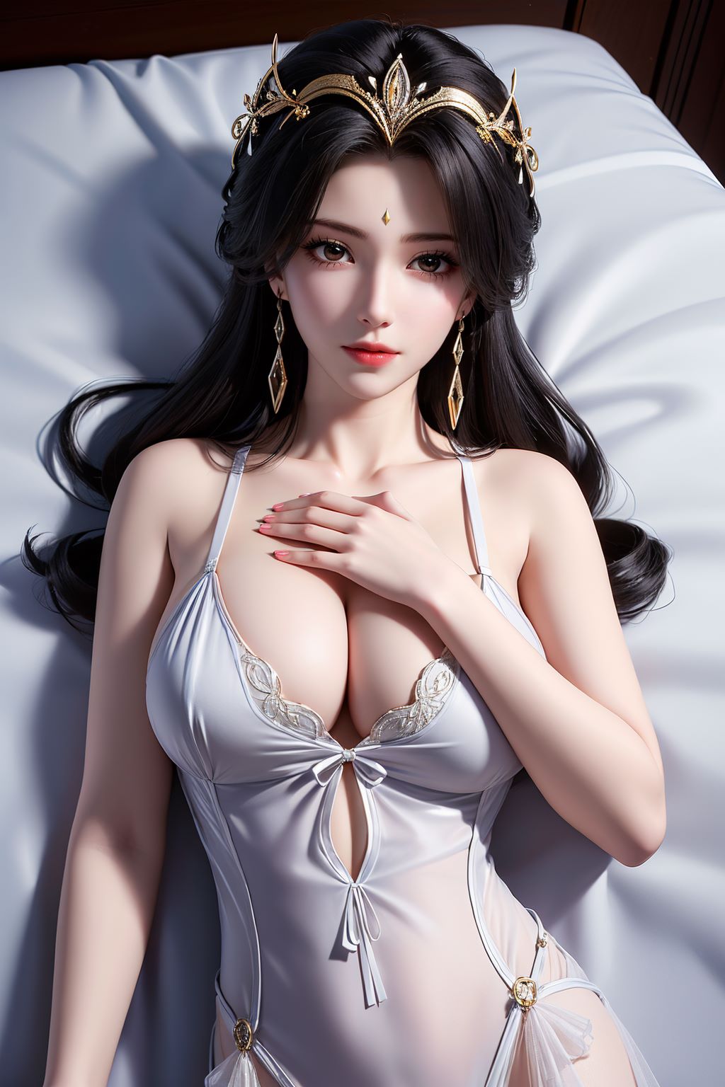 完美世界  柳神 【白纱睡裙】