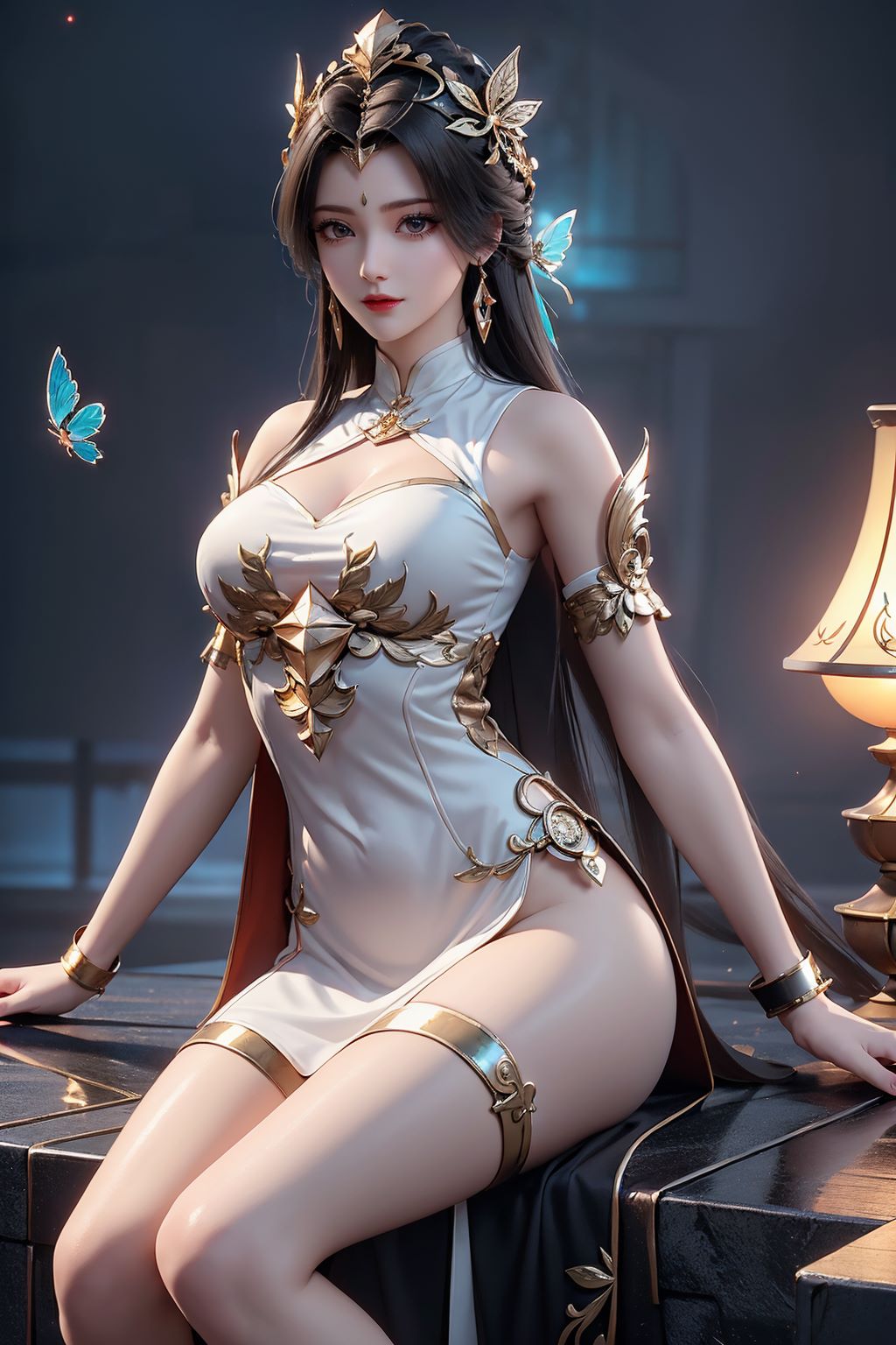 完美世界  柳神 【红白裙】